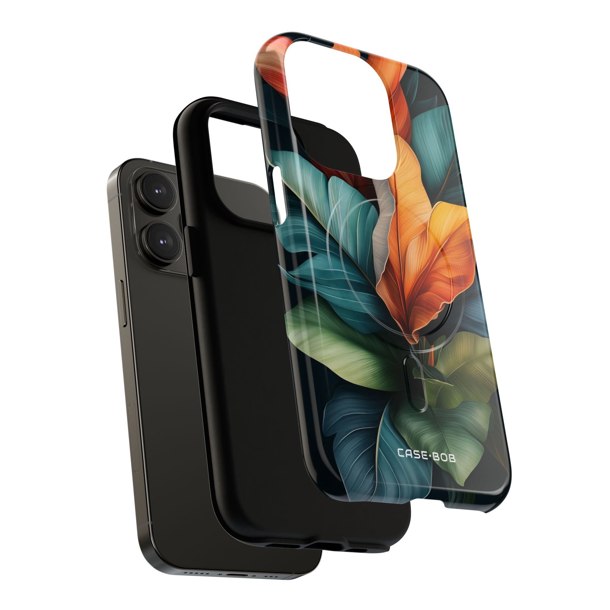 Tropical Leafburst iPhone 14 Pro Case - Tough+
