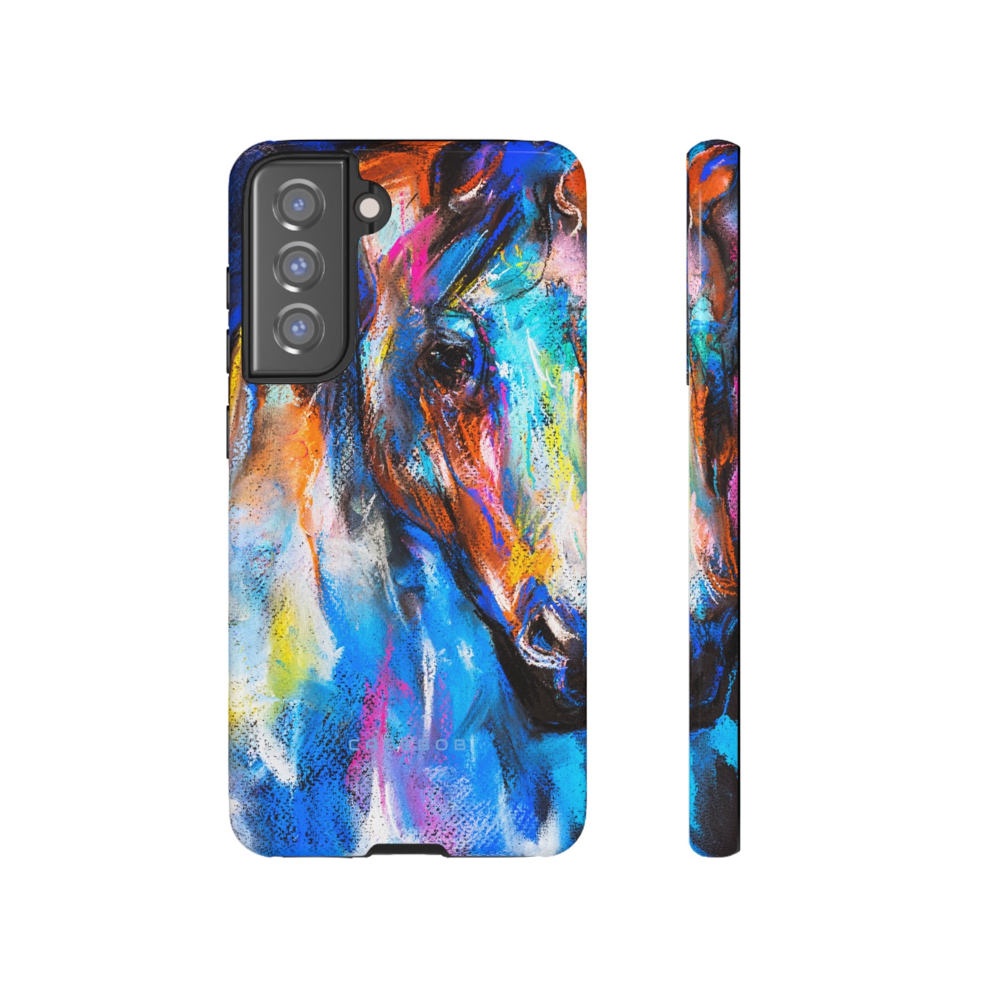 Original Pastel Horse - Protective Phone Case