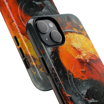 Molten Yin-Yang iPhone 15 Plus Case - Tough+