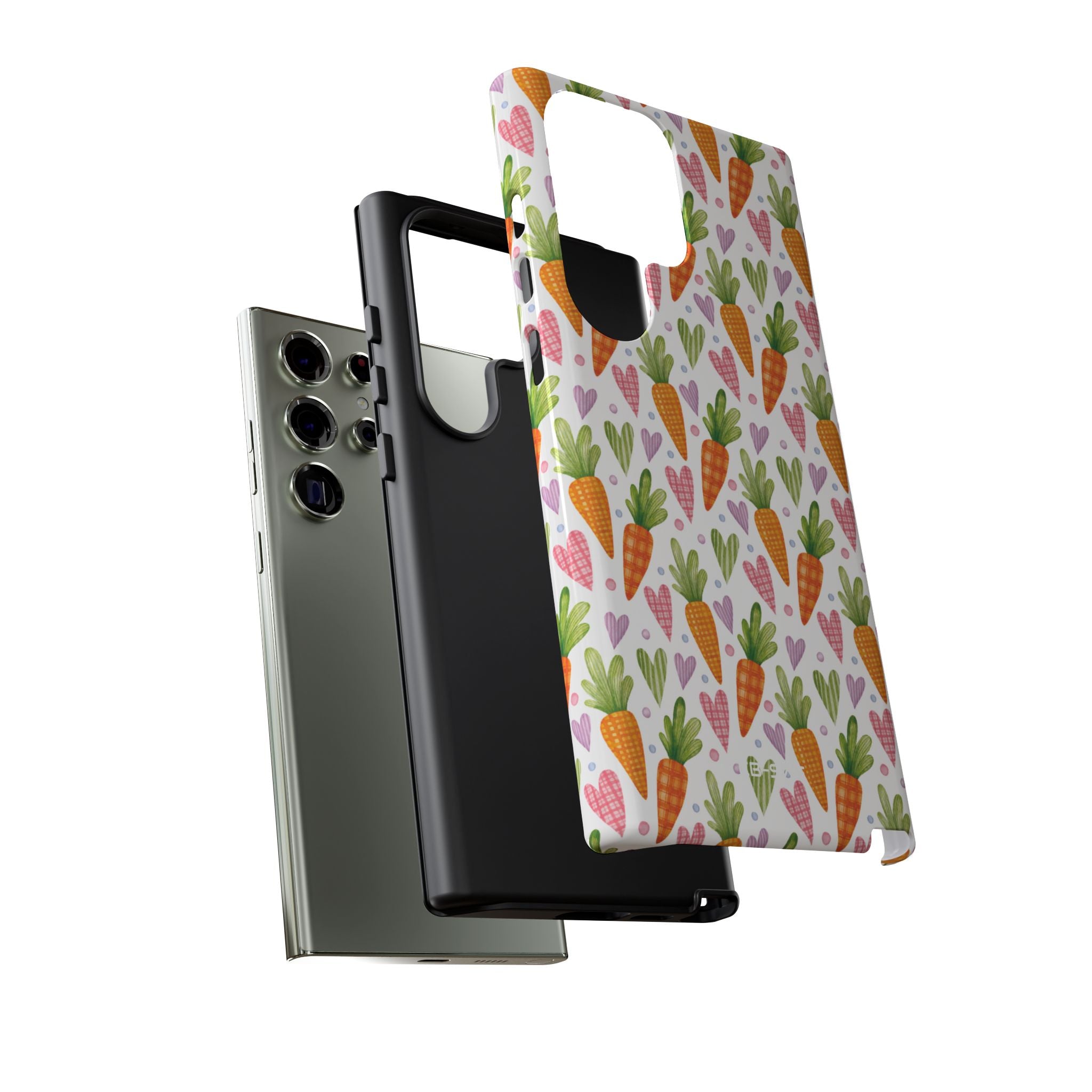 Carrots Embrace Hearts - Samsung Case