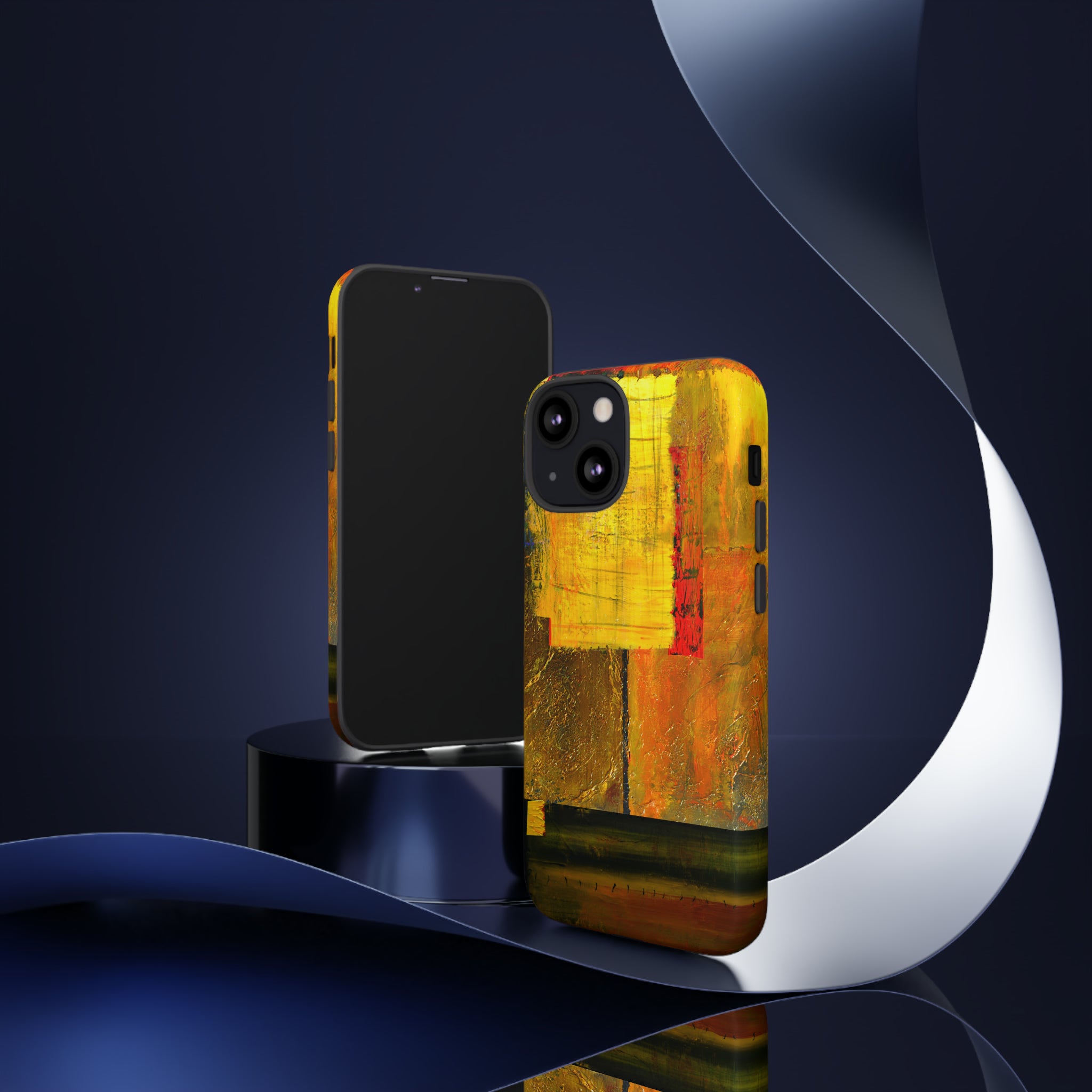 Yellow Painting - Protective Phone Case