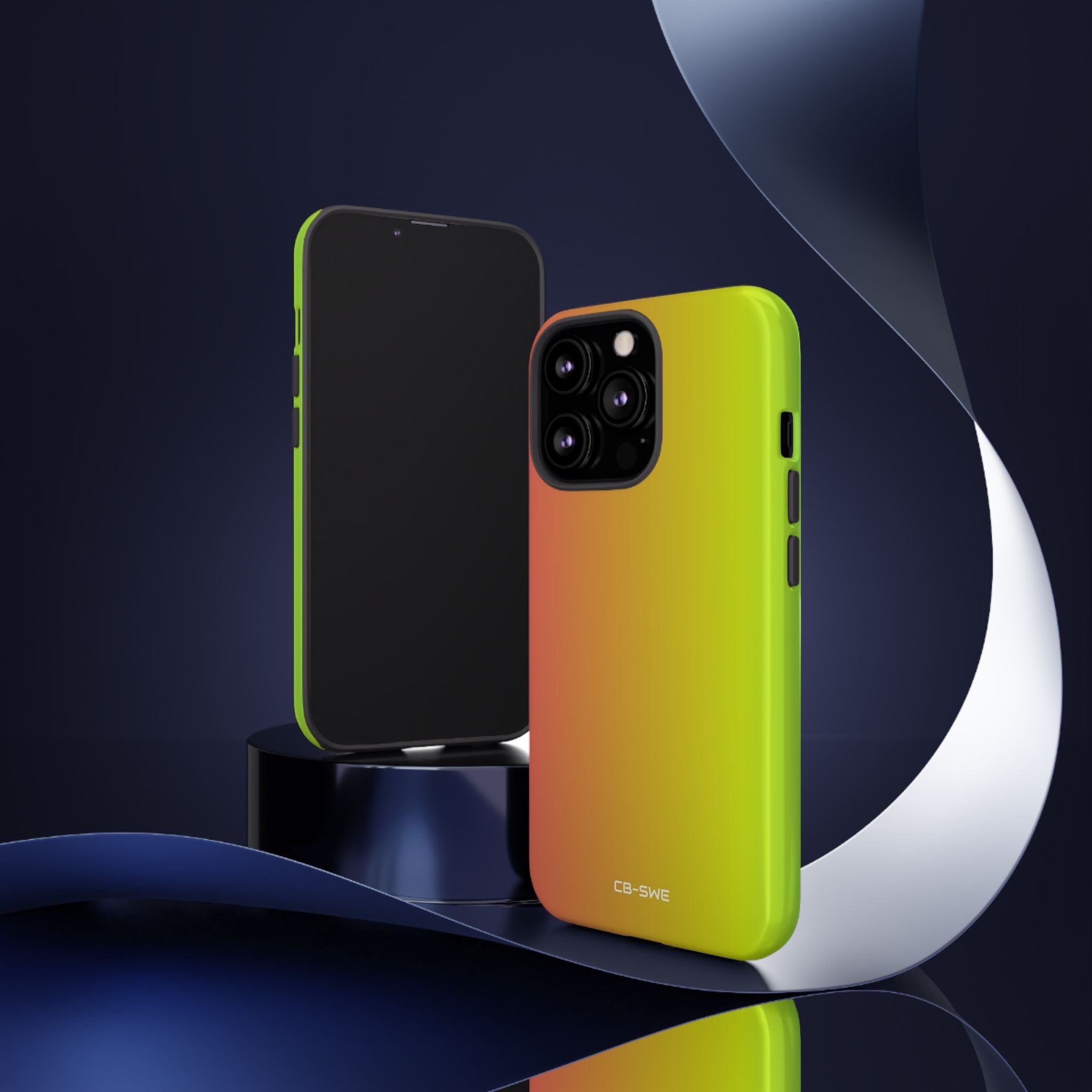 Serenity Gradient Flow - iPhone Case