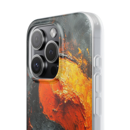 Molten Yin-Yang iPhone 15 Pro Case - Soft
