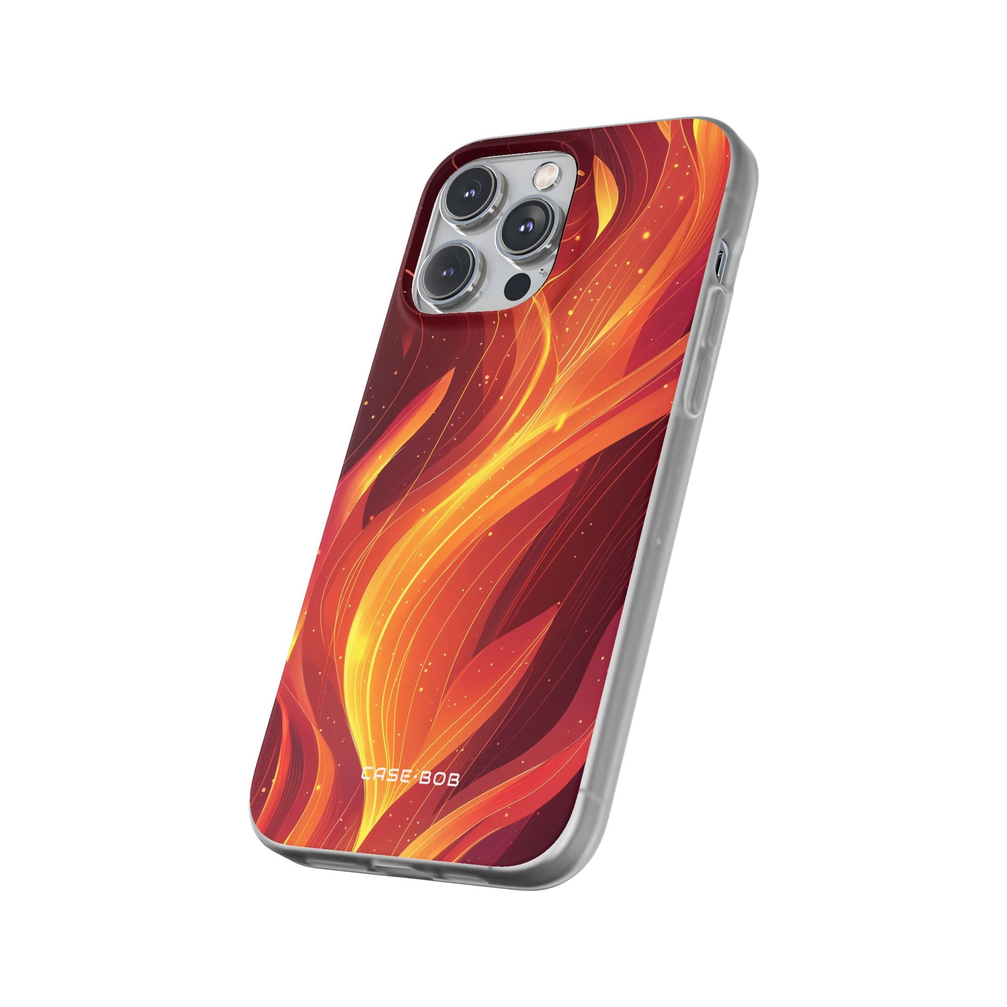 Flaming Flow iPhone 14 Pro Max Case - Soft