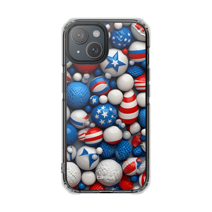 Festive Spheres Cluster iPhone Case - Impact