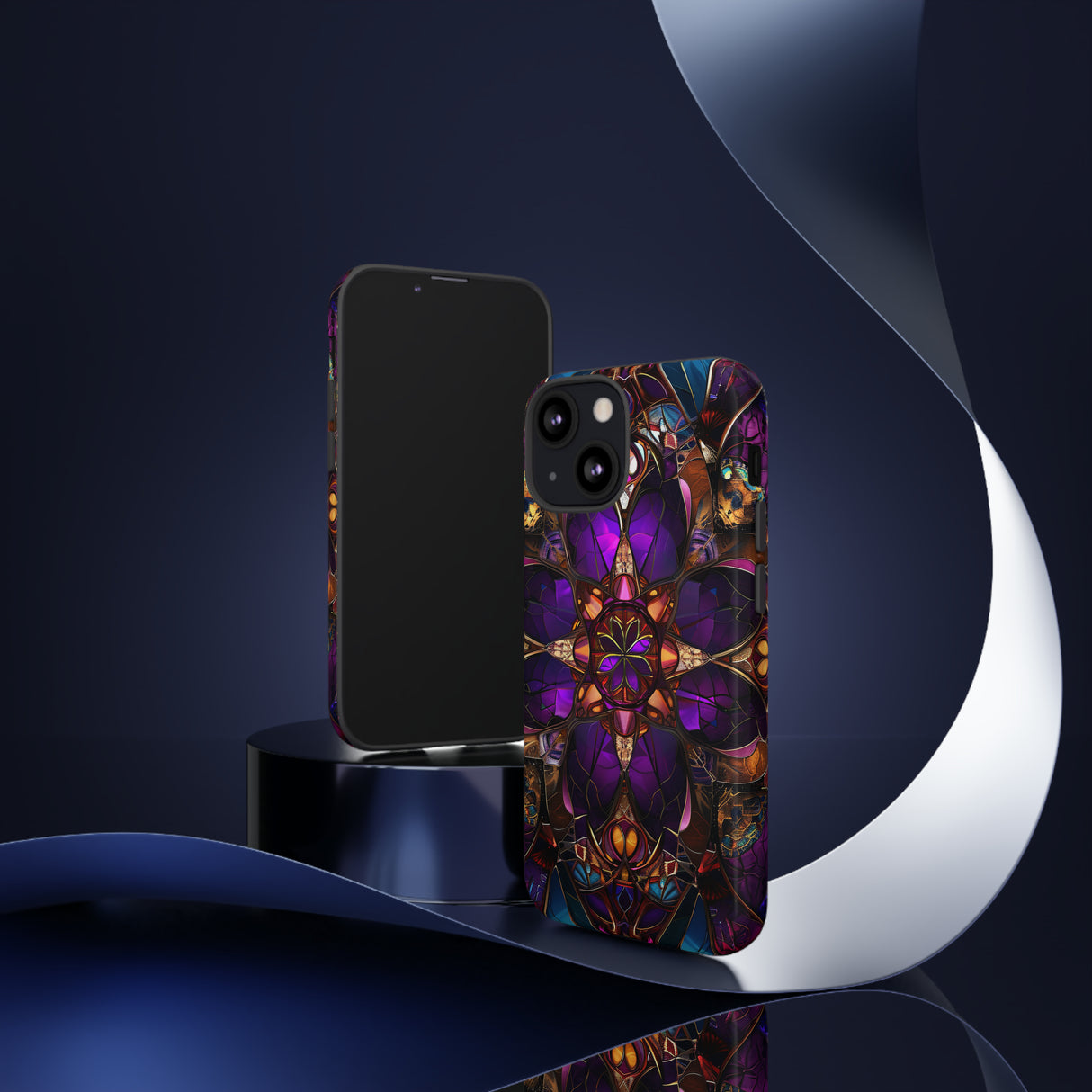 Stained Glass Gothic - Protective Phone Case