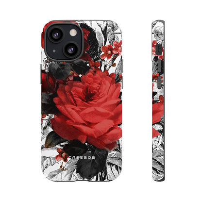 Cheruse Gothic Flower - Protective Phone Case