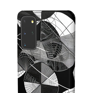 Geometric Elegance | Slim Phone Case for Samsung