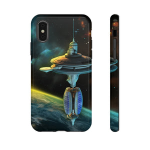 Station in Gorgeous Space - Protective Phone Case