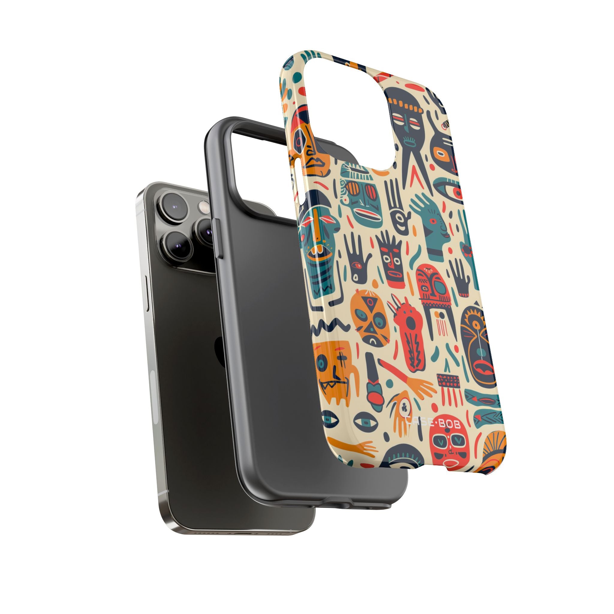 Vivid Faces iPhone 14 Pro Max Case - Tough