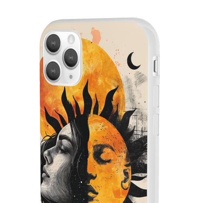 Sunlit Duality | Flexible Phone Case for iPhone