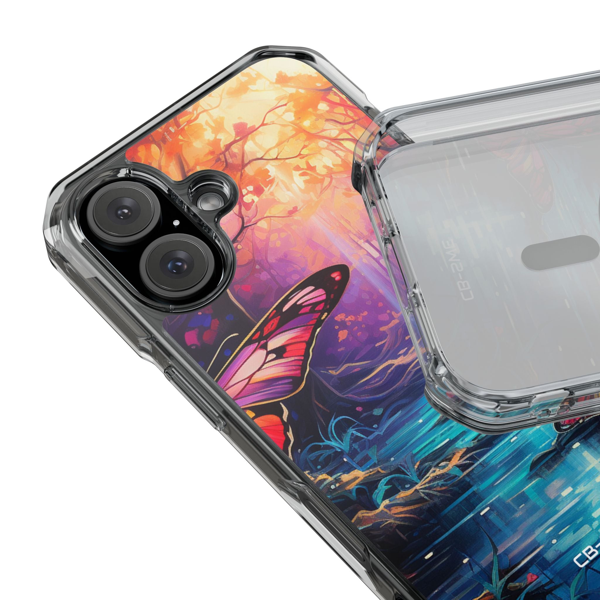 Enchanted Butterfly Forest iPhone Case - Impact