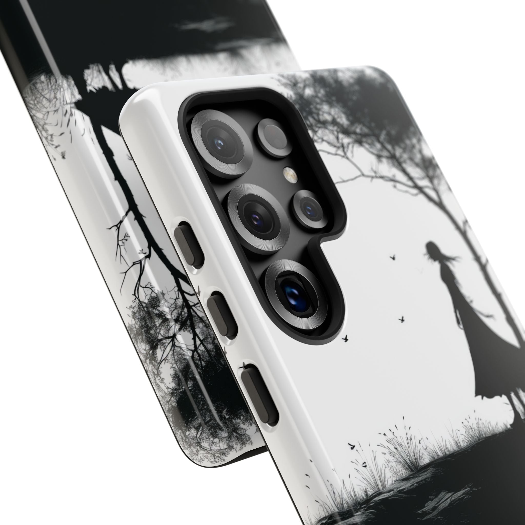 Cliffside Silhouette Samsung S25 Ultra Case - Tough