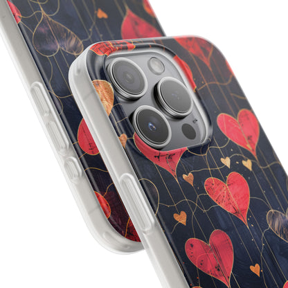 Gradient Heartflow Harmony iPhone 15 - Flexi Phone Case