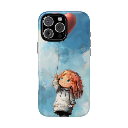 Heart Balloon Whimsy iPhone 16 Pro Max Case - Tough+