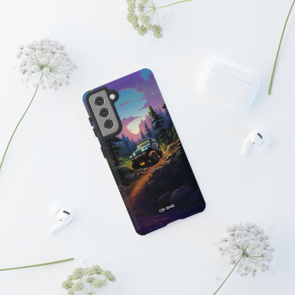 Sunset Forest Drive - Samsung Case
