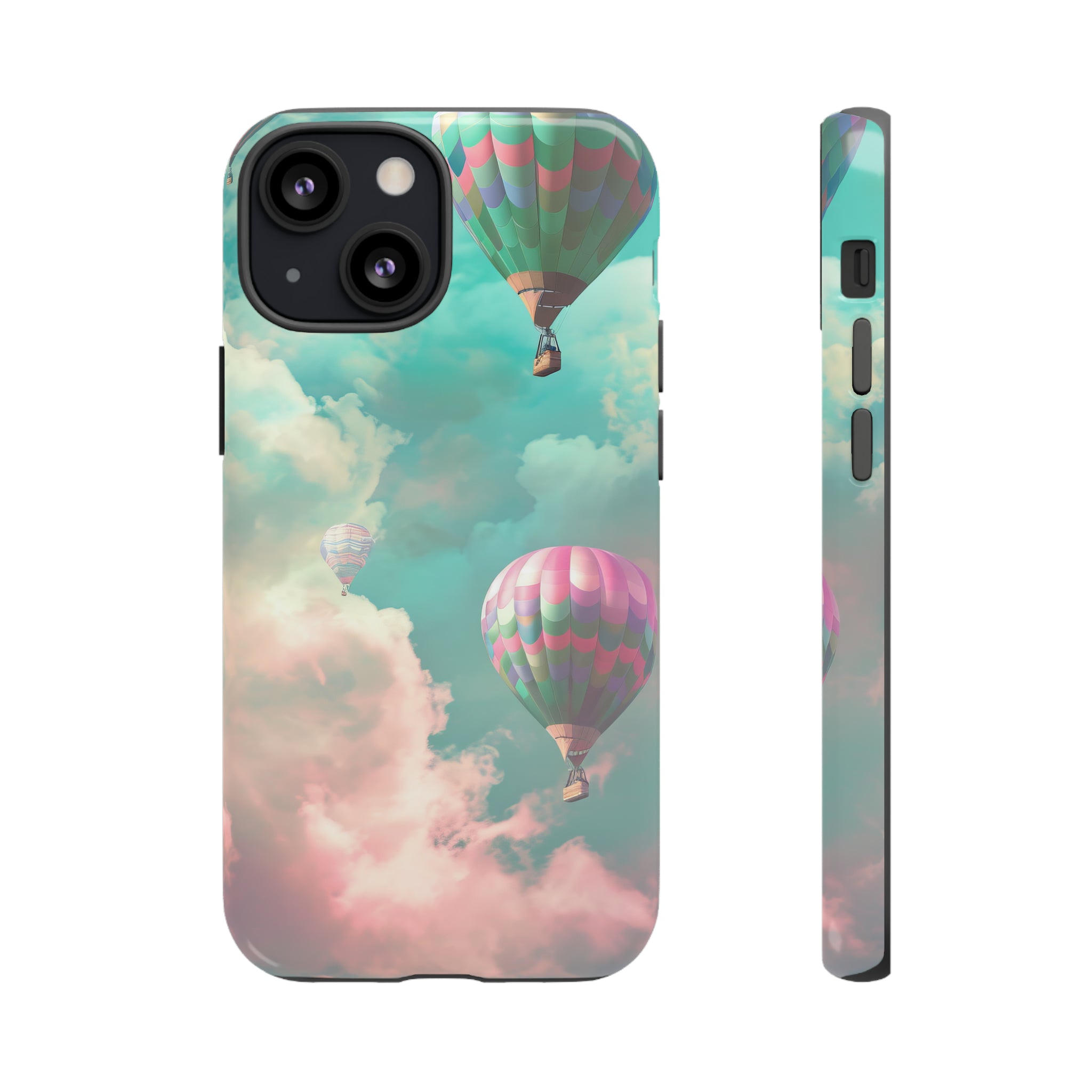 Pastel Balloon Escape - Protective Phone Case