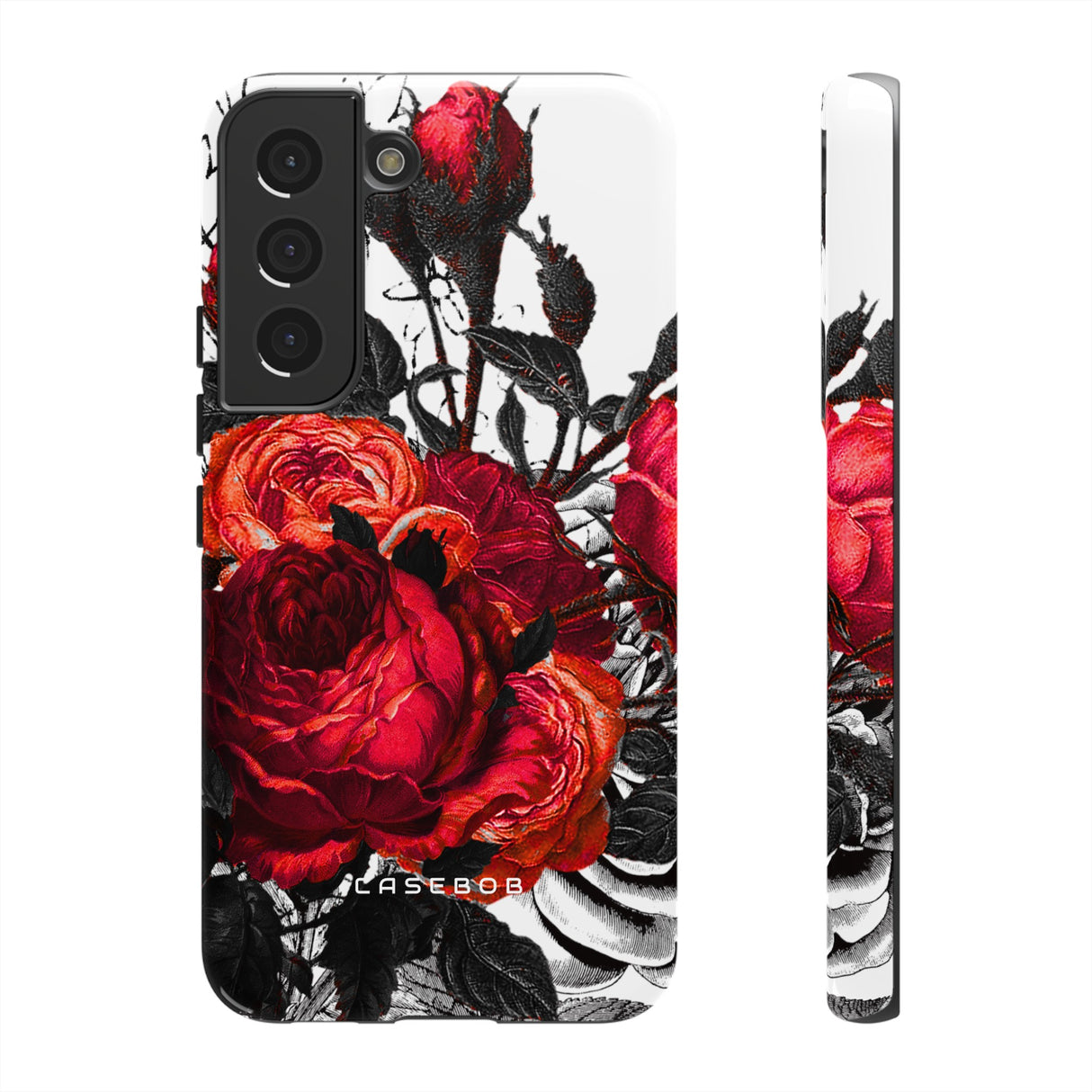 Serarose Gothic Flower - Protective Phone Case