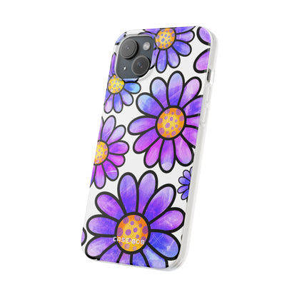 Polka Dot Blooms iPhone 15 Plus Case - Soft