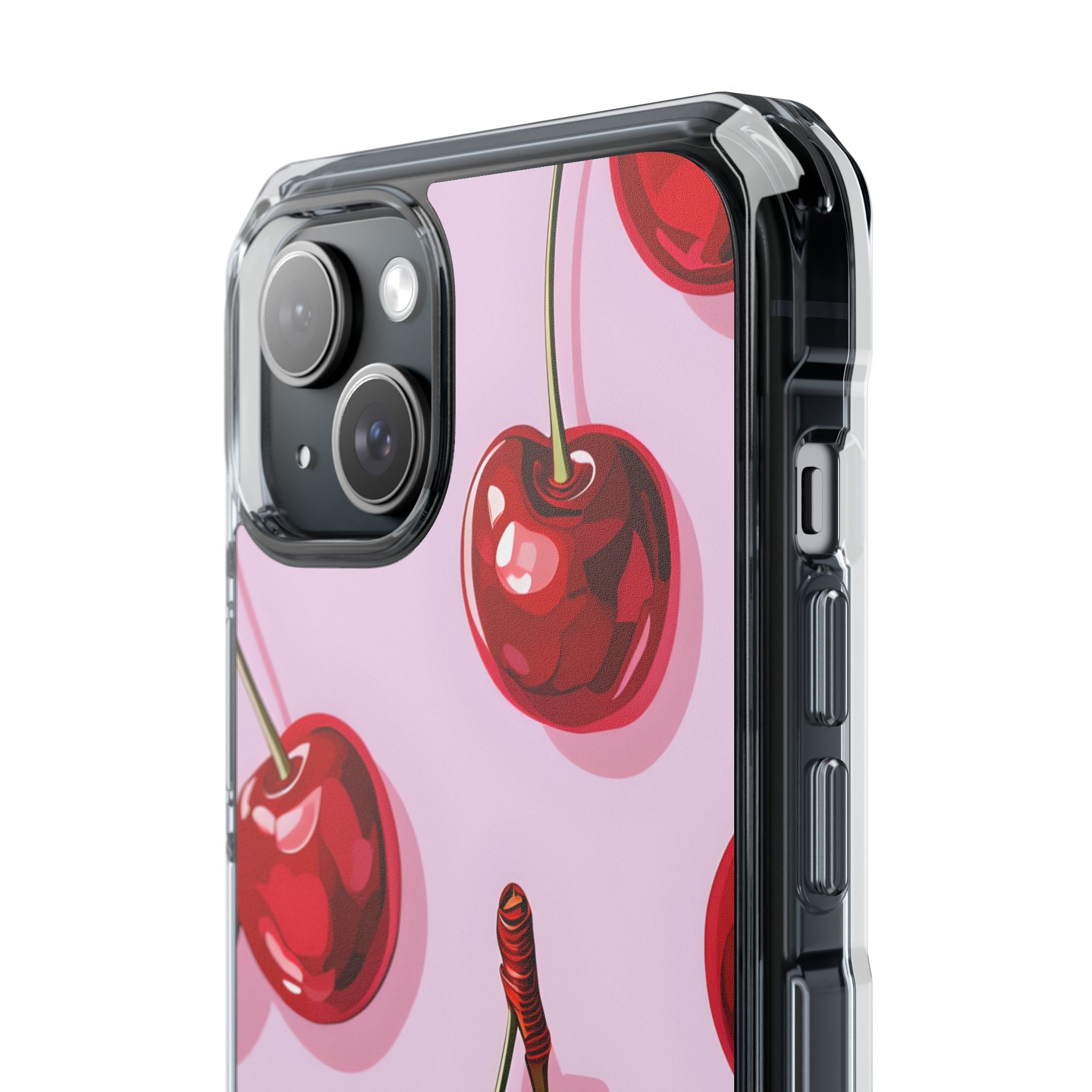 Glossy Cherry Burst iPhone 15 Plus Case - Impact