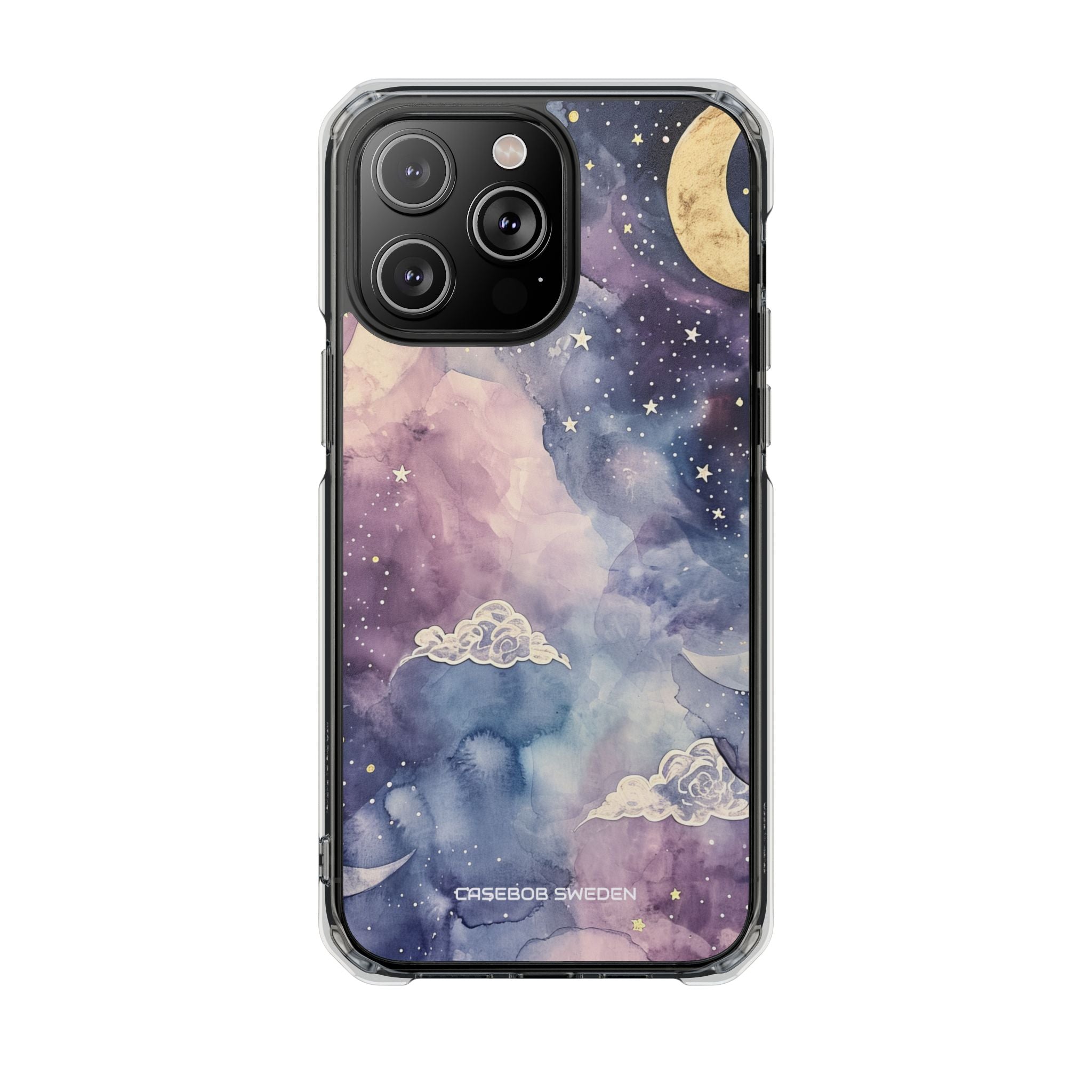 Dreamy Celestial Night - Clear Impact iPhone 14 Phone Case