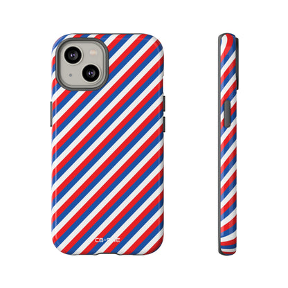 Striped Freedom Wave - iPhone Case