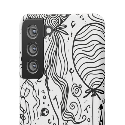 Whimsical Festivity | Slim Phone Case for Samsung