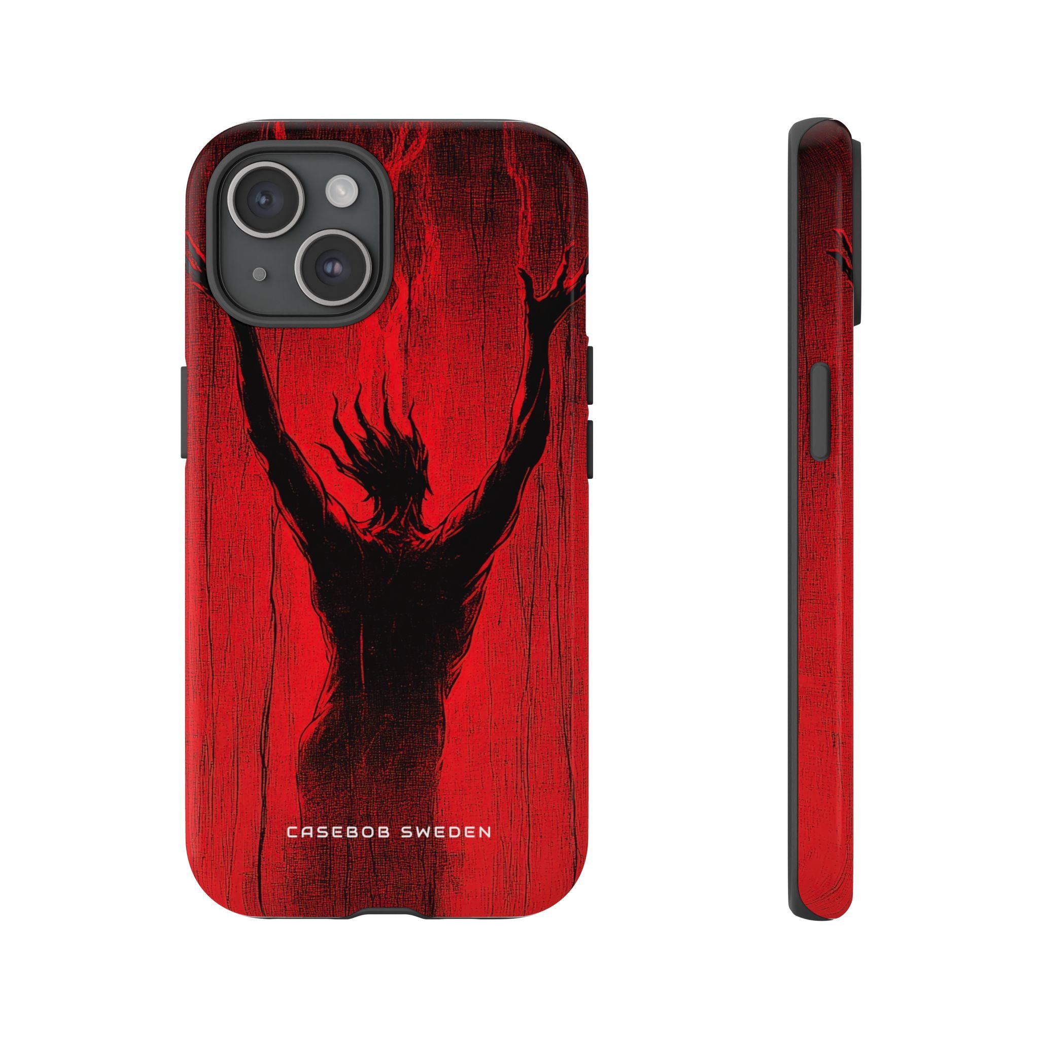 Crimson Despair iPhone 15 - Robuste Handyhülle