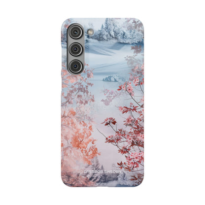 Floral Serenity Case - Slim Samsung S23 Phone Case