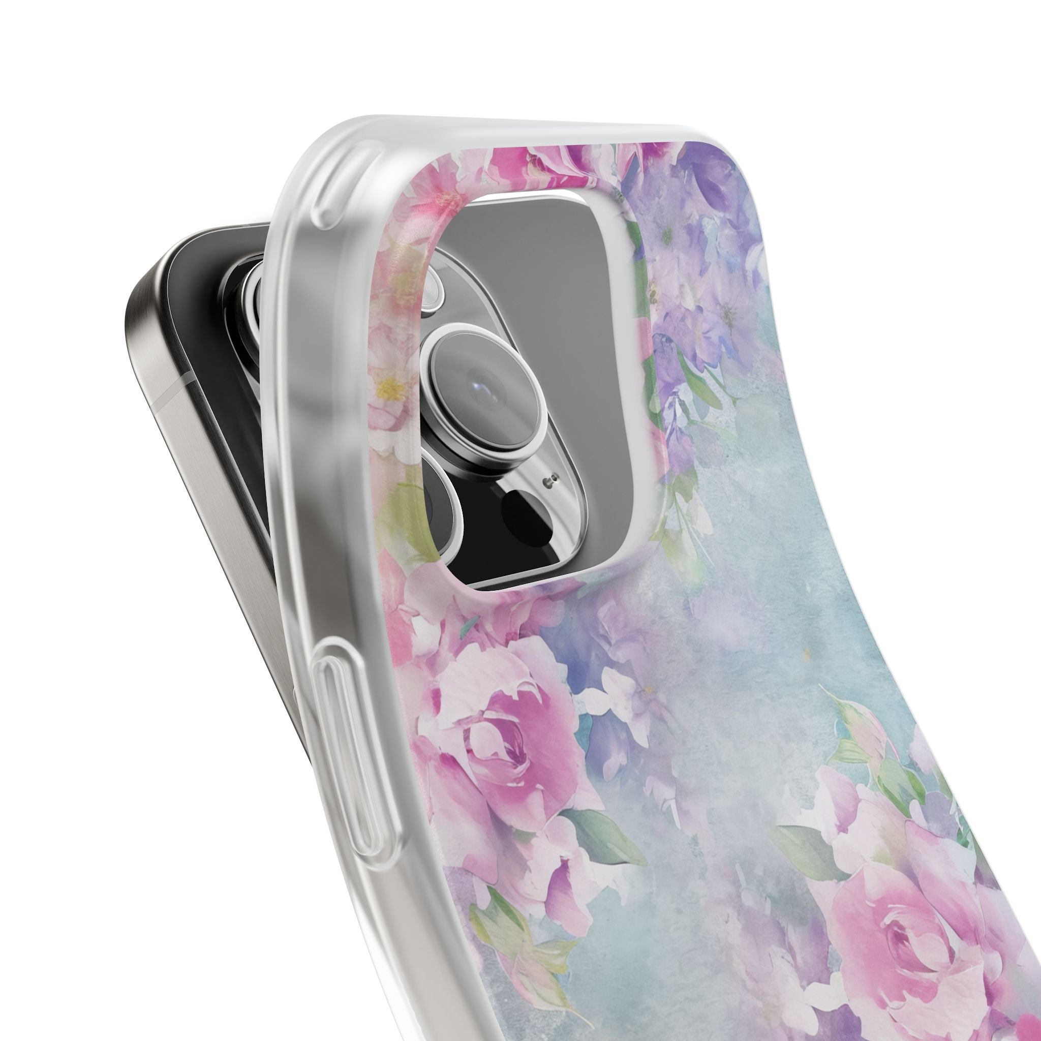 Dreamy Floral Watercolor - Flexi iPhone 16 Phone Case