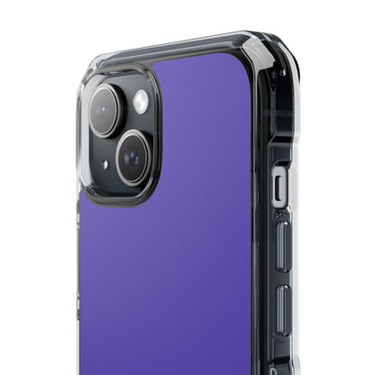 Plump Purple - Clear Impact Case for iPhone