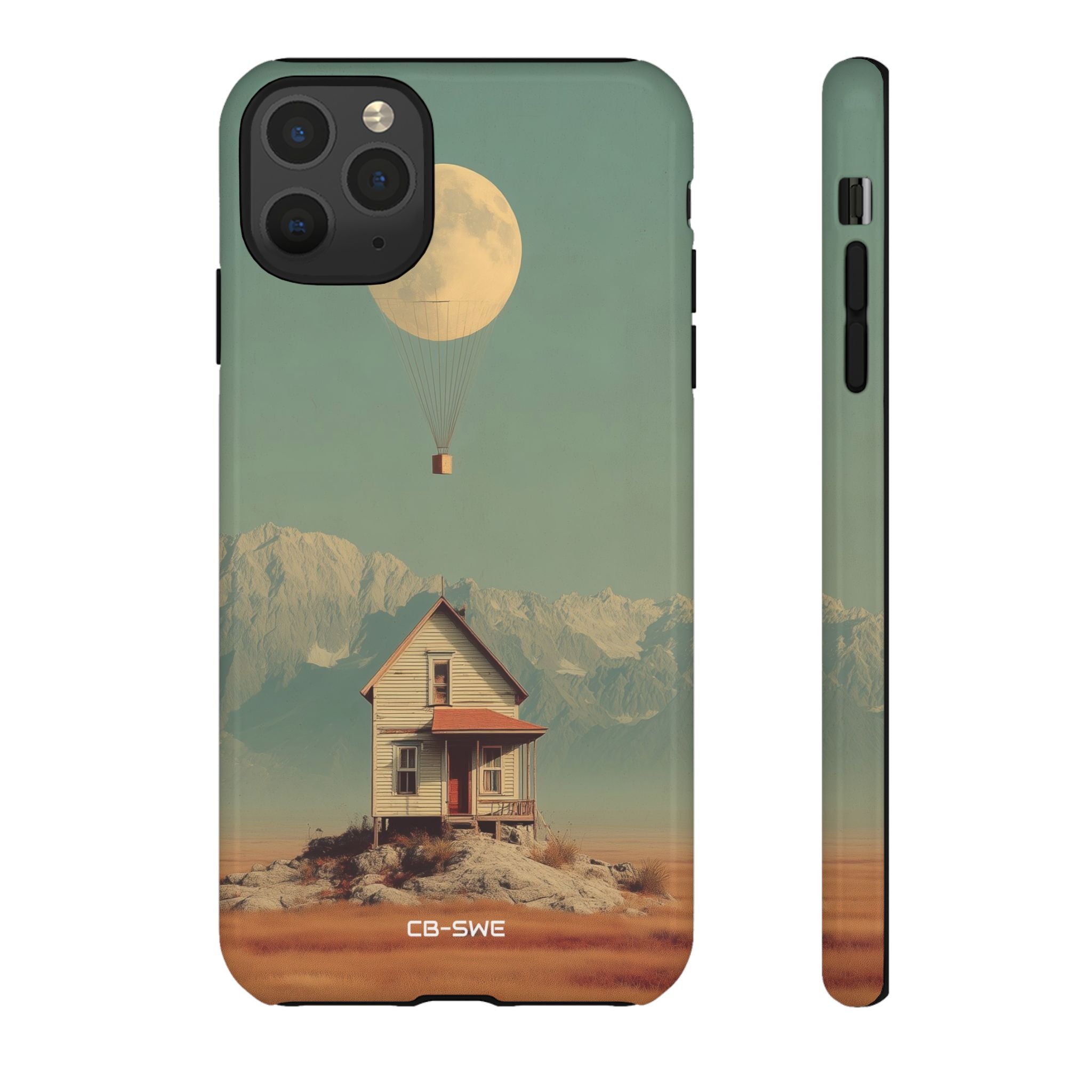 Moon Hovers Low - iPhone Case