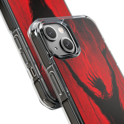 Crimson Despair iPhone 14 - Clear Impact Phone Case