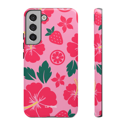Tropical Hibiscus Harmony - Samsung Case