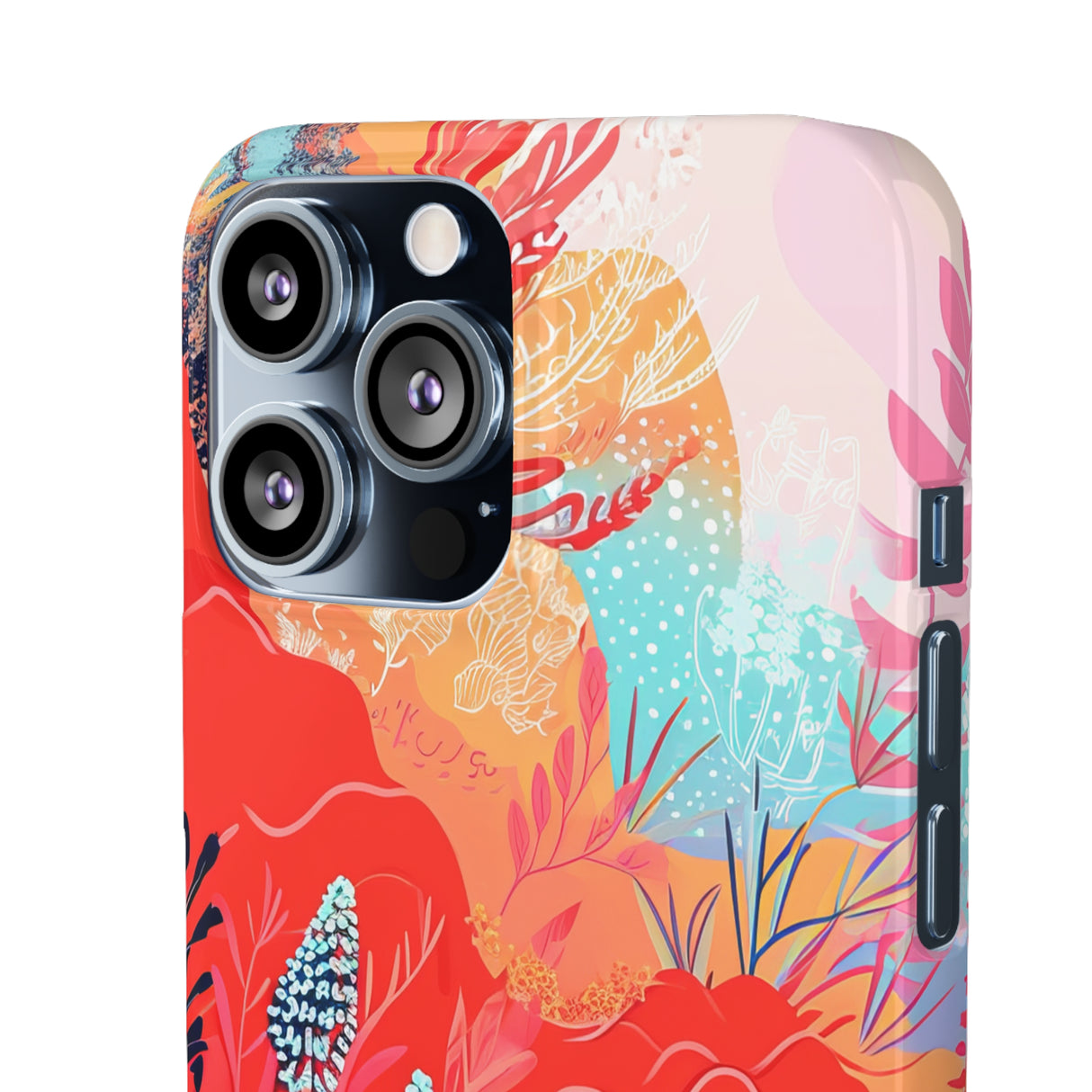 Living Coral Design | Handyhülle für iPhone (Slim Case)