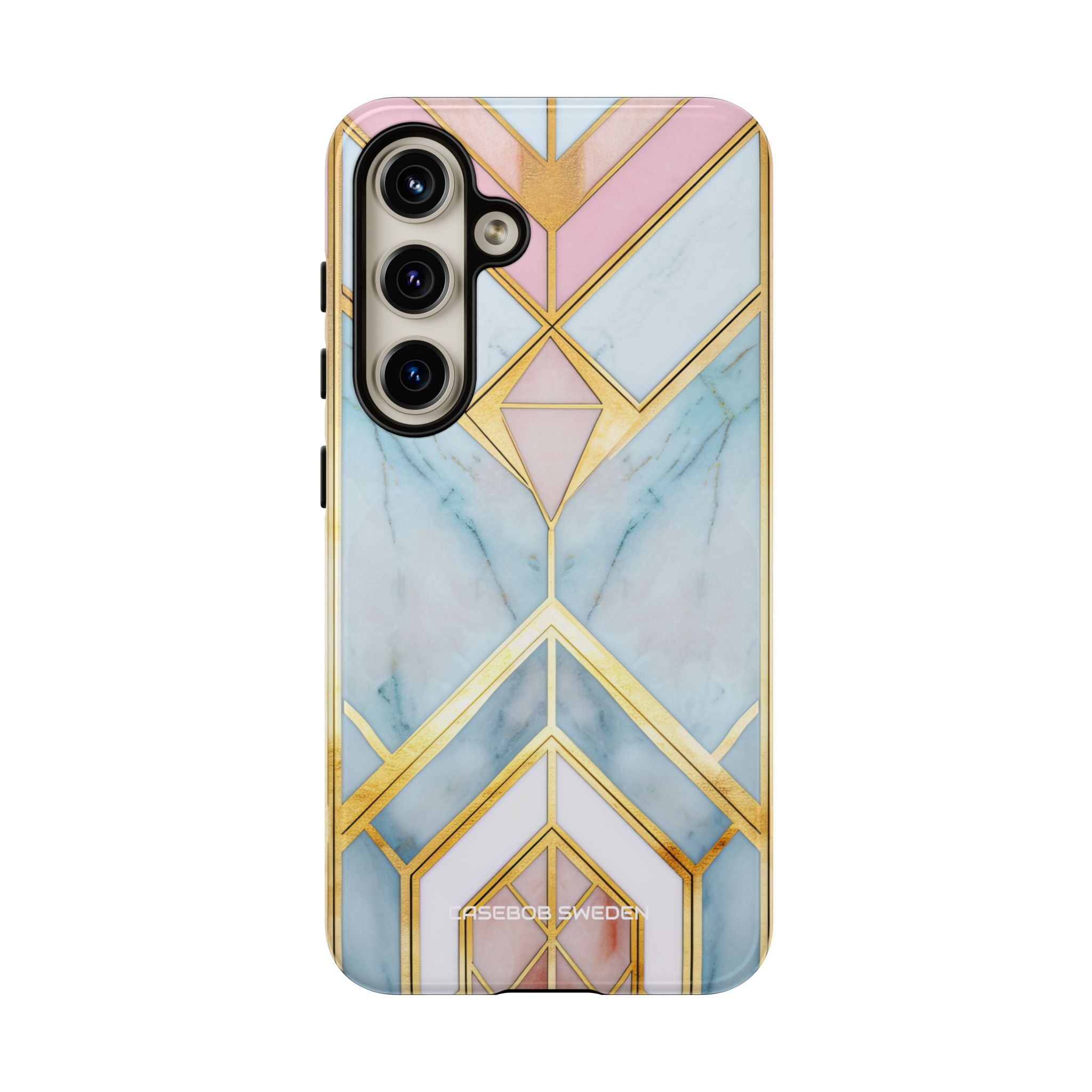 Gold Pink Art Deco - Tough Samsung S24 Phone Case