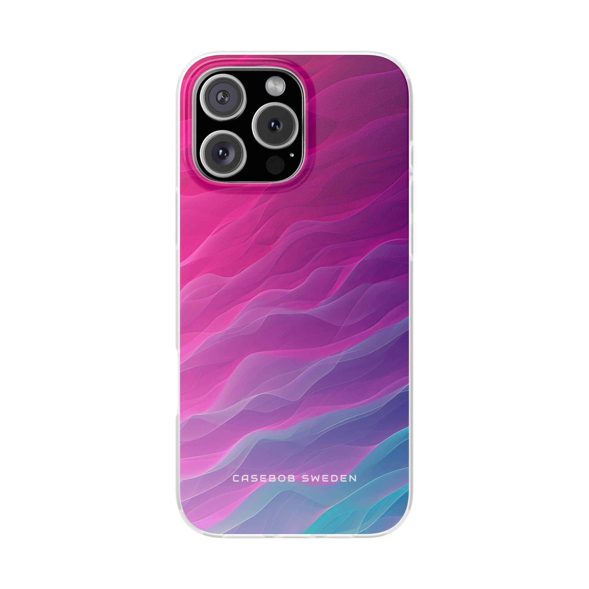 Gradient Oceanflow Waves iPhone 16 - Flexi Phone Case