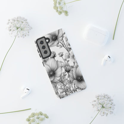 Vintage Floral Etching  Samsung S21 - Tough