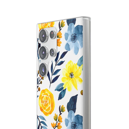 Golden Bloom Samsung S23 Ultra Case - Soft