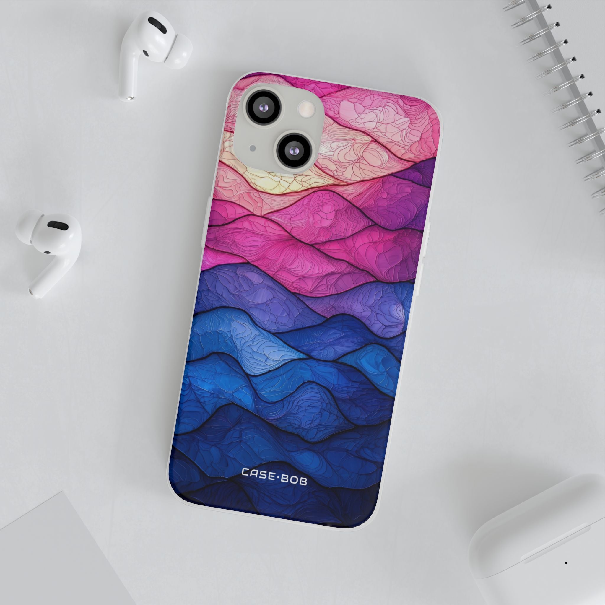 Wavy Vein Gradient iPhone 13 - Soft