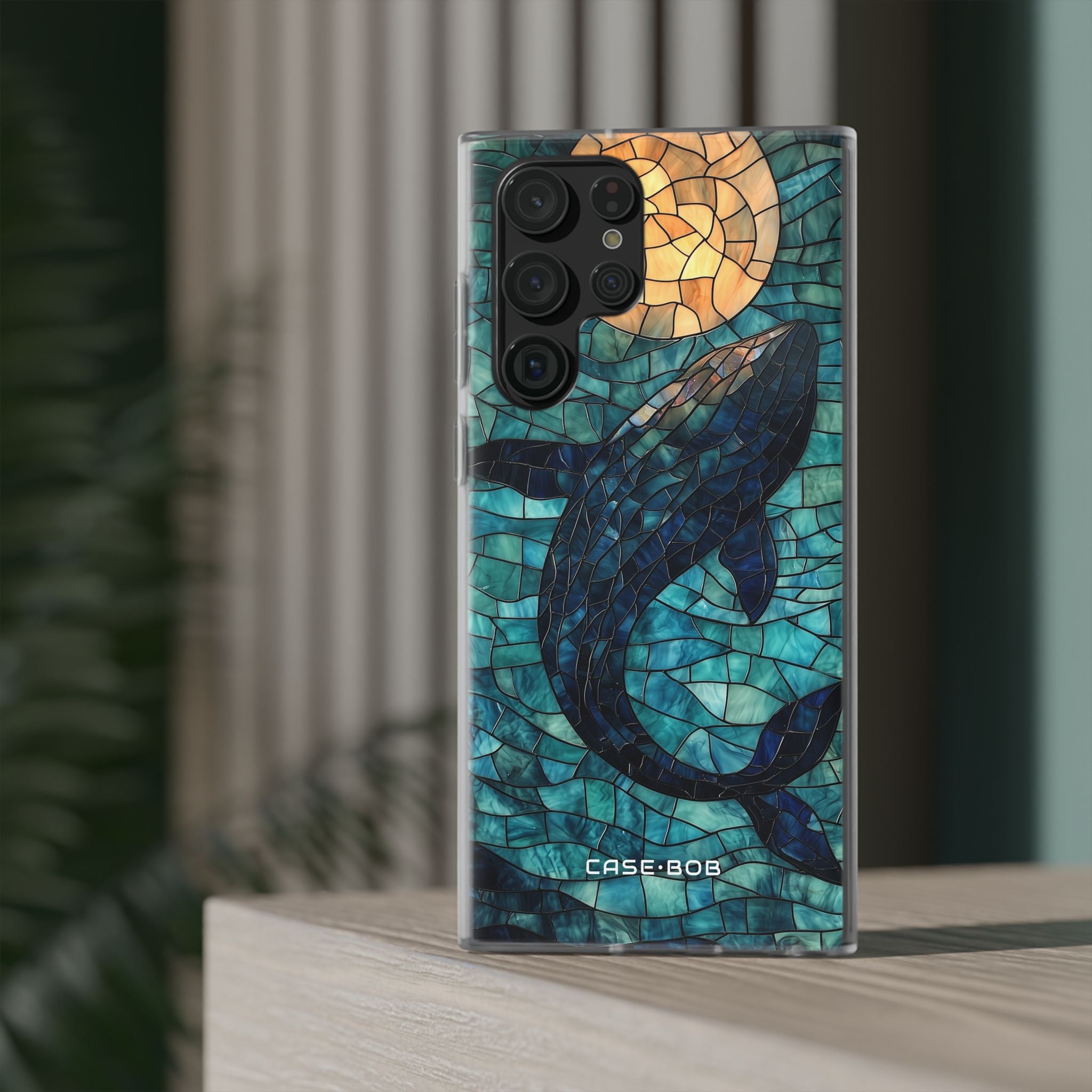 Celestial Whale Samsung S22 Ultra Case - Soft