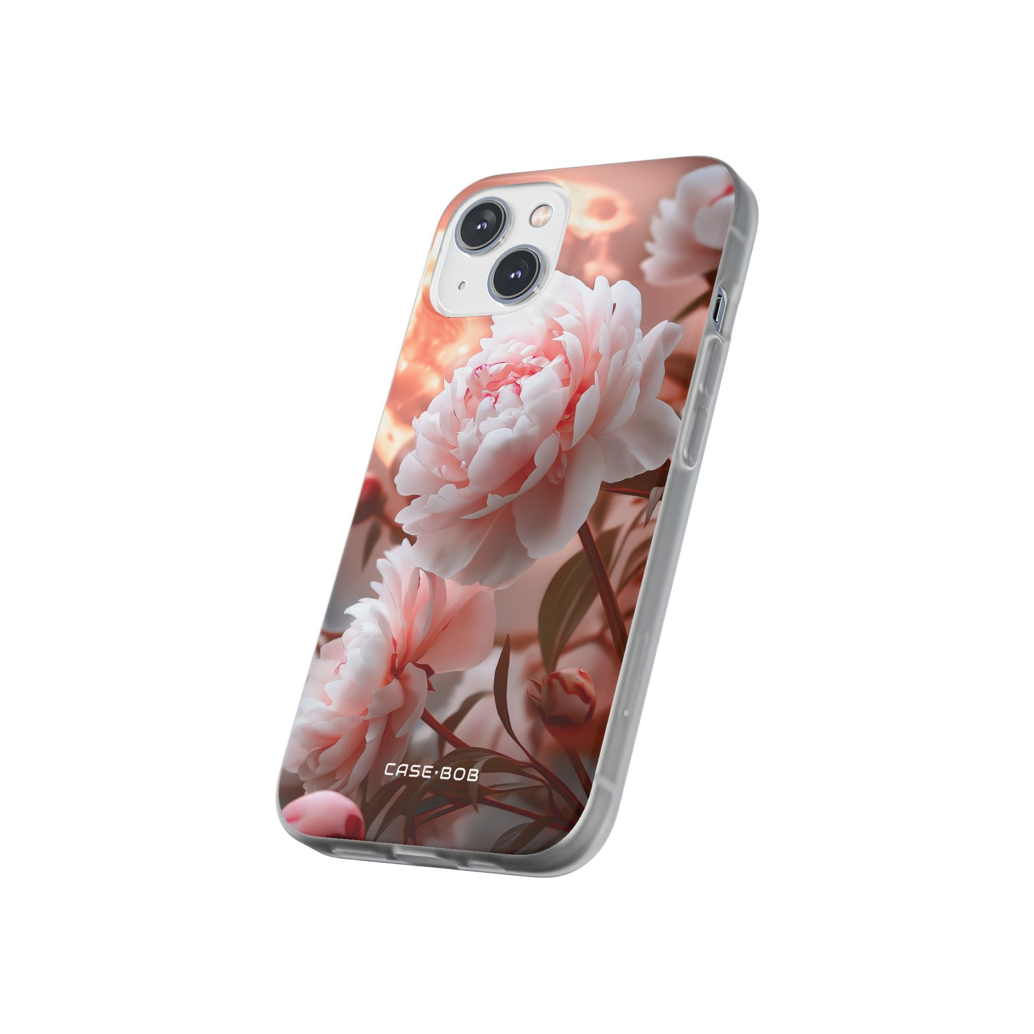 Peony Moonlight iPhone 14 Case - Soft