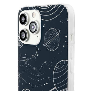 Cosmic Wanderer | Flexible Handyhülle für iPhone