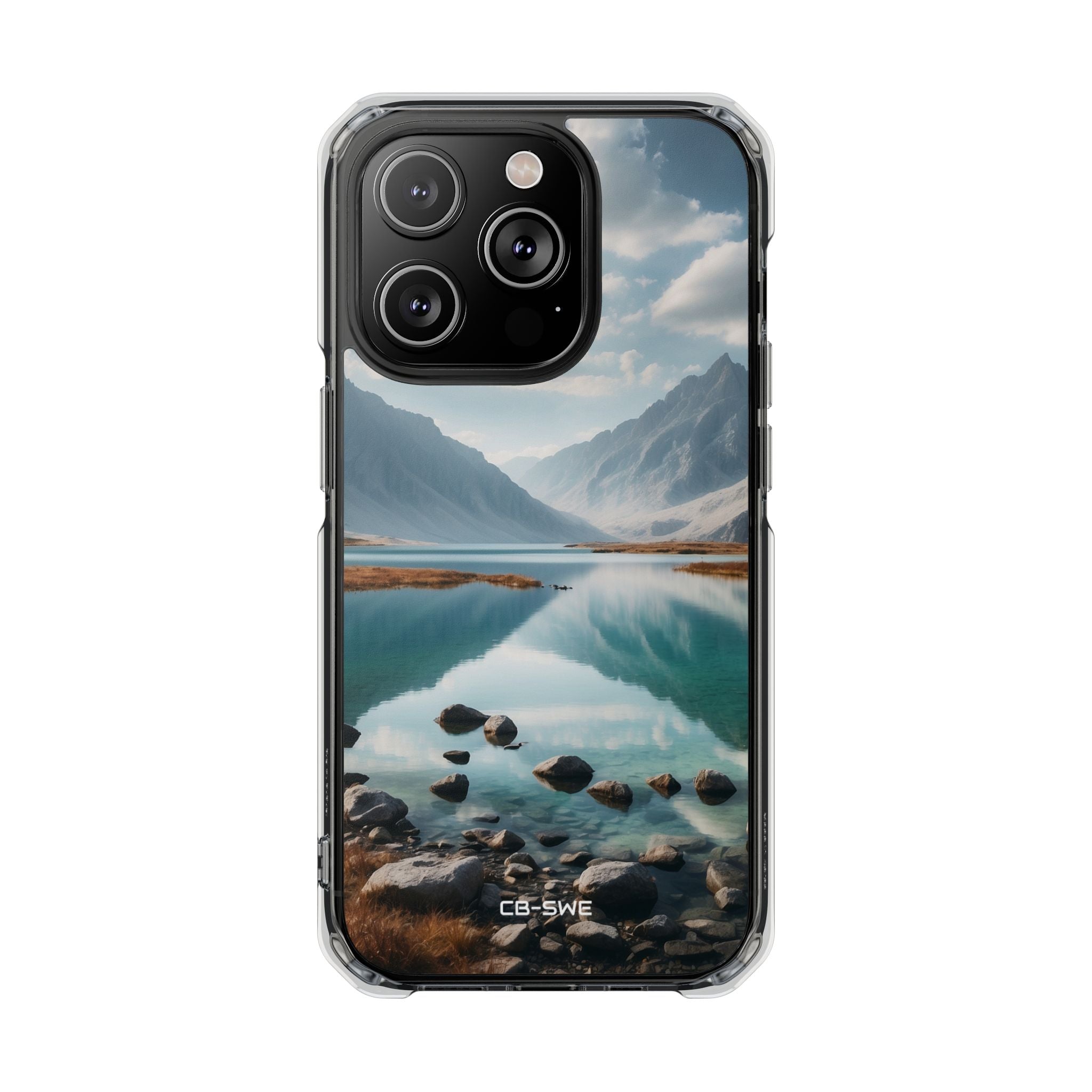 Mountain Reflections Swim iPhone Case - Impact