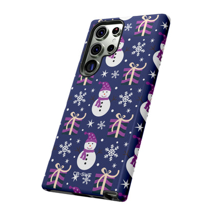 Snowmen Gift Giving - Samsung Case