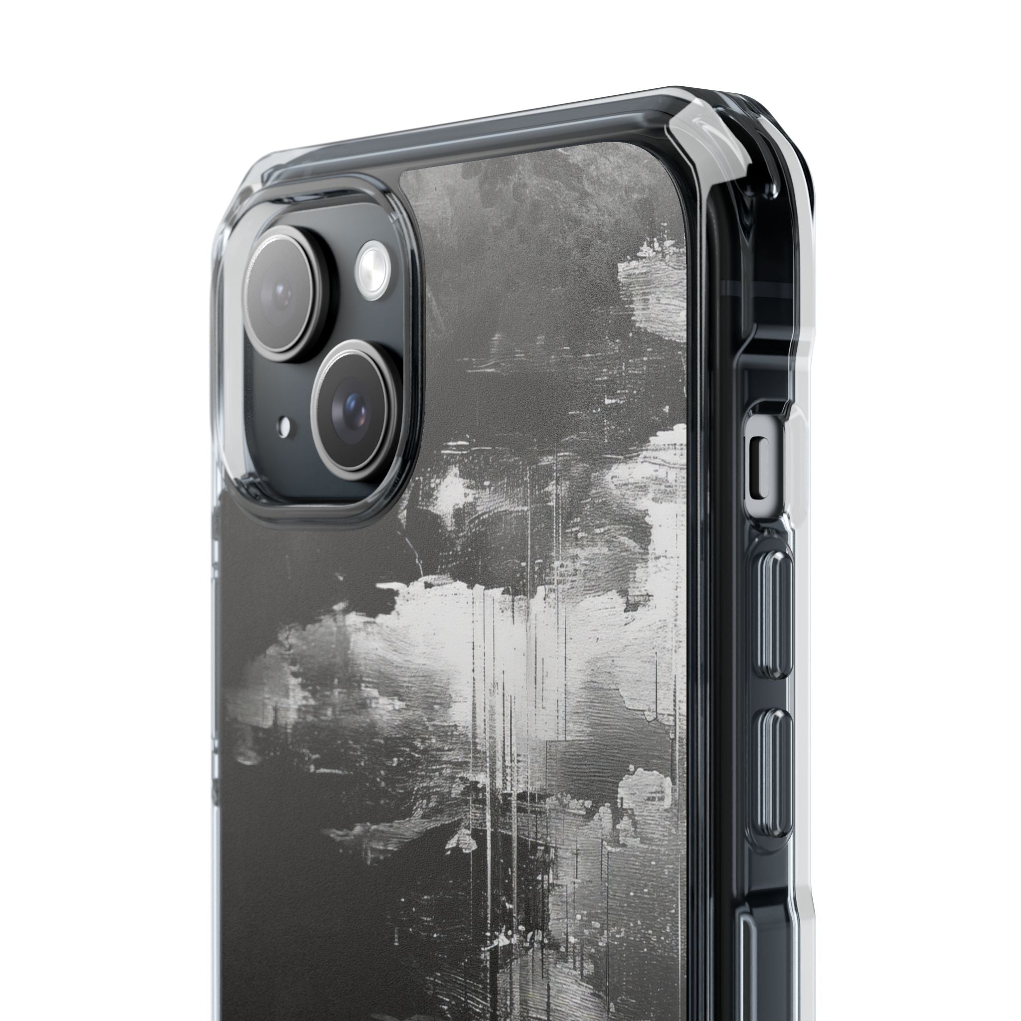 Urban Grit Aesthetic iPhone 15 - Clear Impact Phone Case