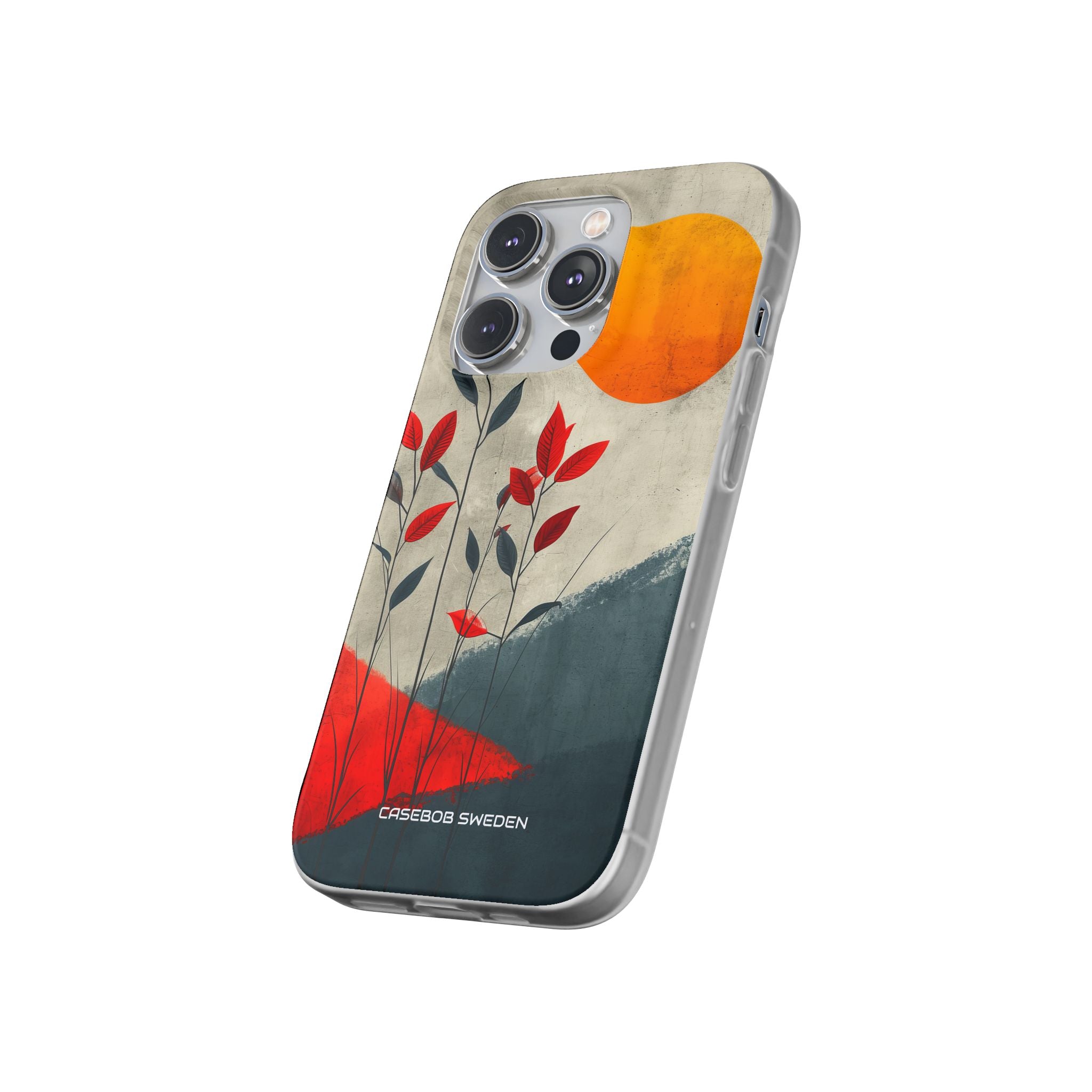 Gray Sunscape - Flexi iPhone 14 Phone Case