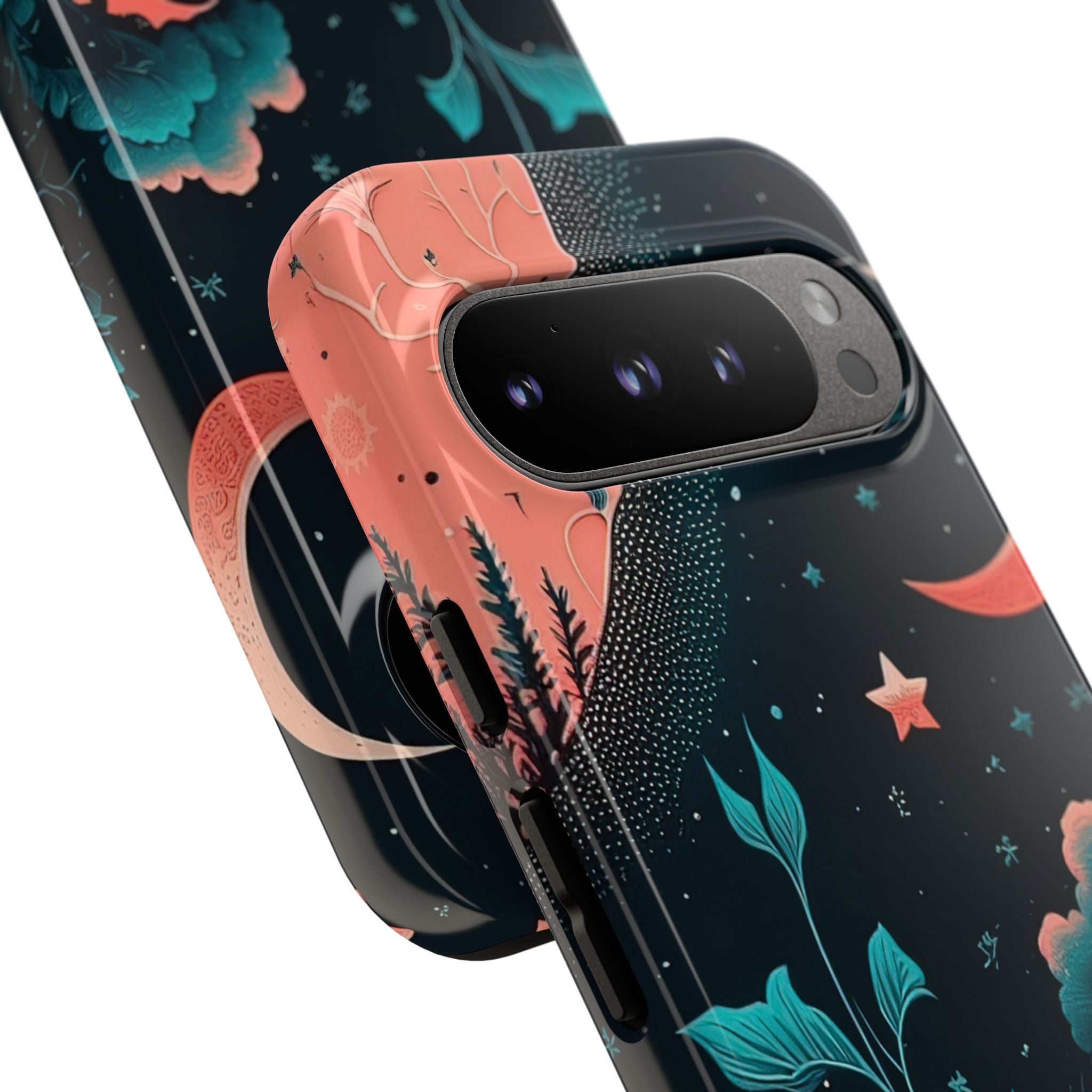 Cosmic Floral Dreams - Google Pixel Case