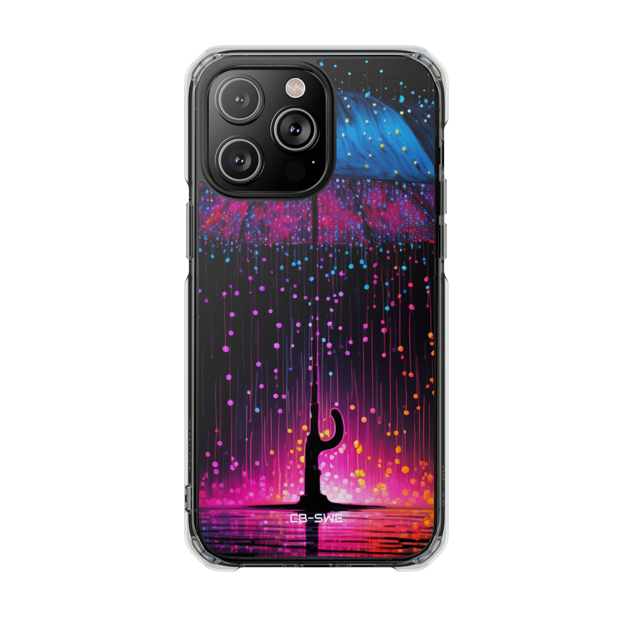 Illuminated Rain Dance iPhone Case - Impact