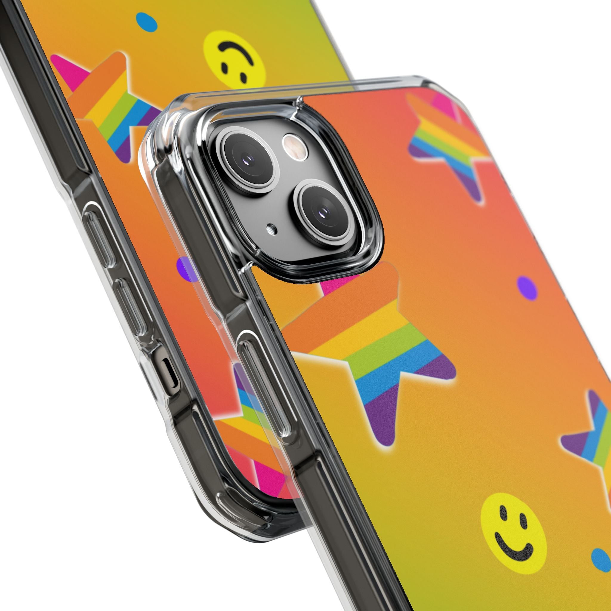 Vibrant Pop Whimsy iPhone Case - Impact